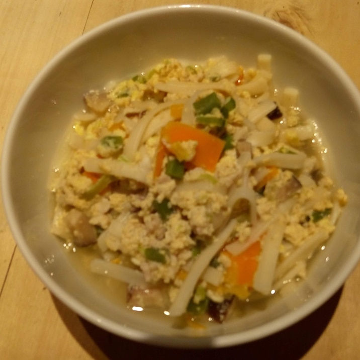 鶏肉と卵と野菜のうどん　離乳食・幼児食